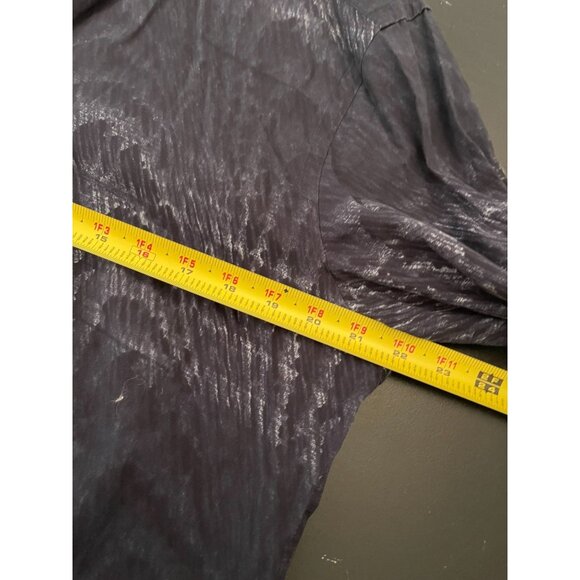 BAQCHI Men's XL 43-44 Artsy Tie-Dye Slim Fit Long Sleeve Shirt Preppy Academia - Picture 5 of 13